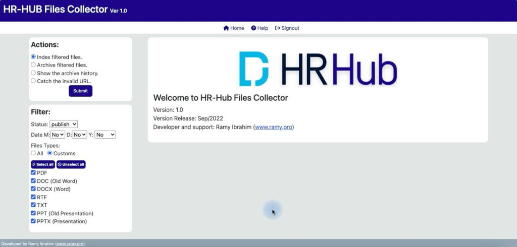 Fles collector - Home page